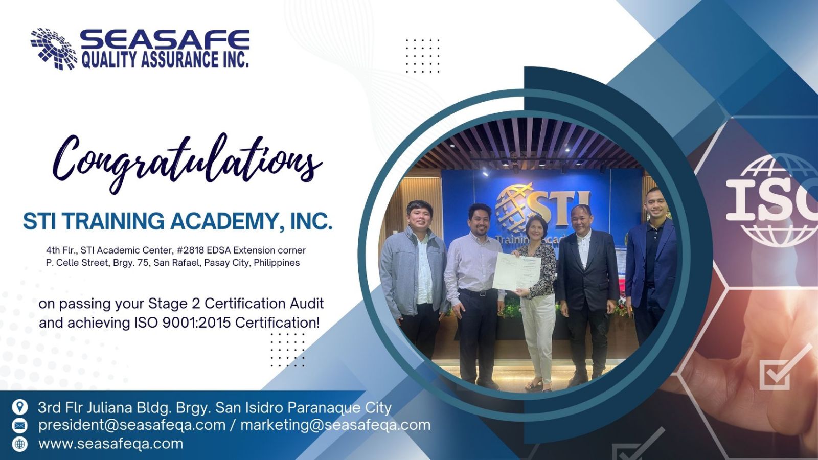 STI Training Academy Logo